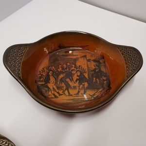 Ridgways Charles dickens cricket match baking dish